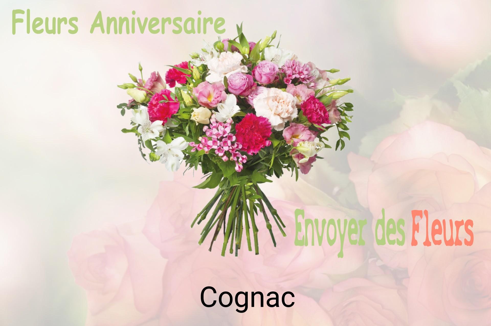 Bouquet de fleurs d’anniversaire livré à Cognac